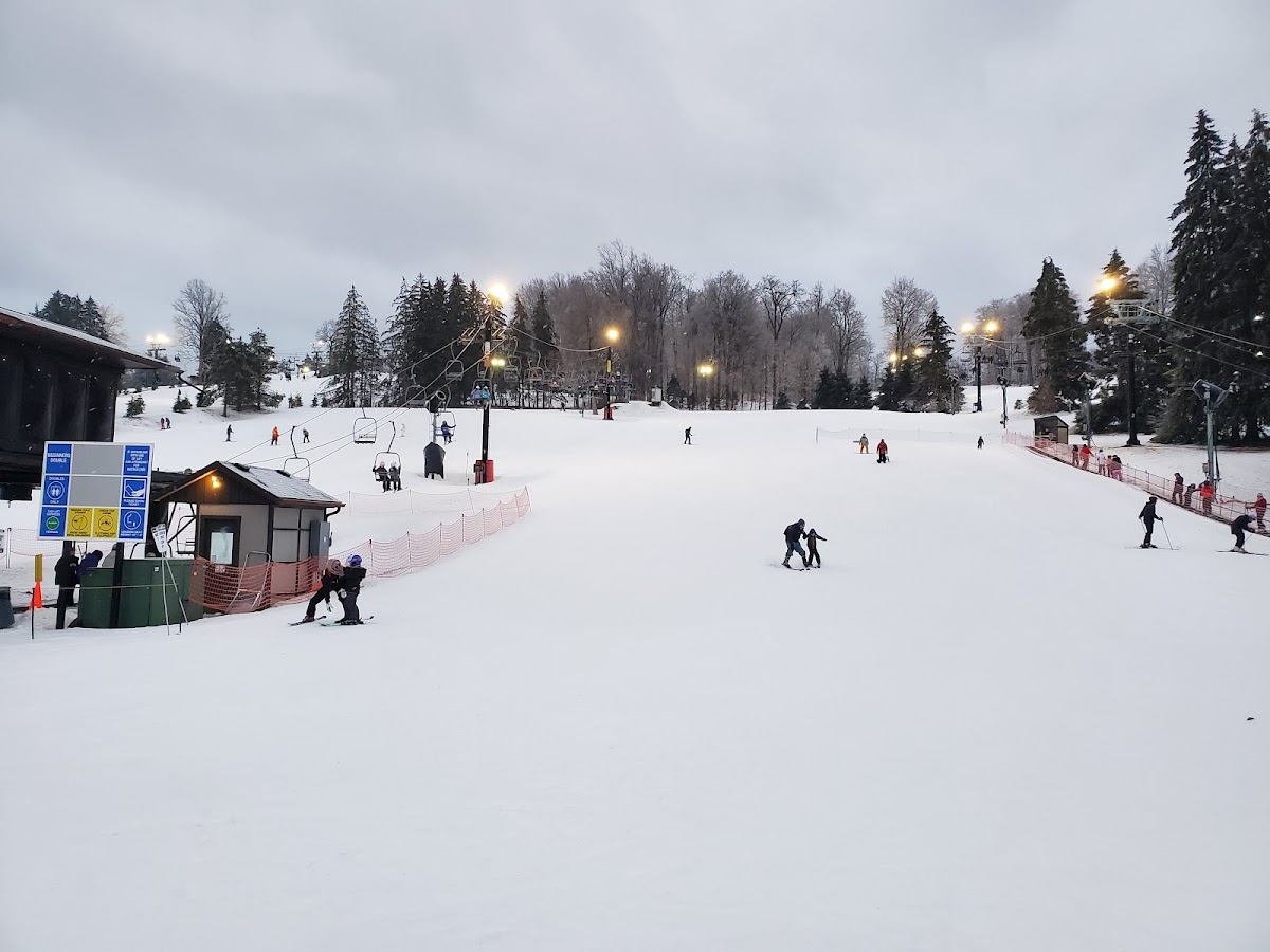 Snow Trails Photo 2